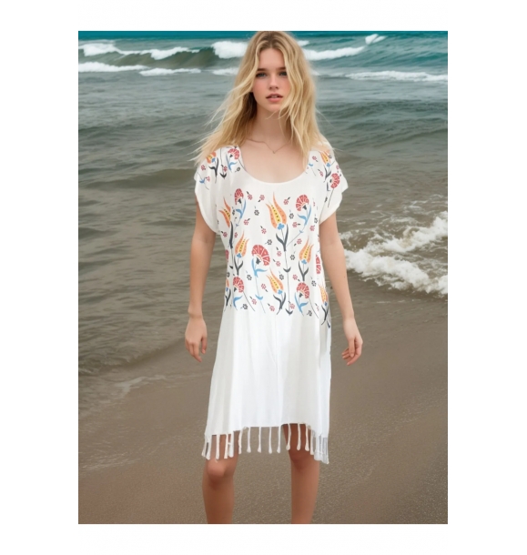 Женское пляжное платье Elancourt, хлопок 6060#12 | Sumka