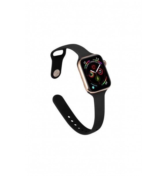 Apple Watch 1, 2, 3, 4, 5, 6 и серии Se, тонкий силиконовый ремешок 38–40 мм | Sumka