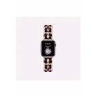 Совместимость с Apple Watch, стильный ремешок с металлической оплеткой, 38-40-41 мм | Sumka