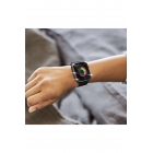 Совместимая с Apple Watch защитная рамка из черного камня диаметром 44 мм | Sumka
