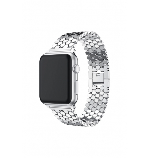Apple Watch 1, 2, 3, 4, 5, 6 и серии Se, металлический ремешок Luna, 42–44 мм | Sumka