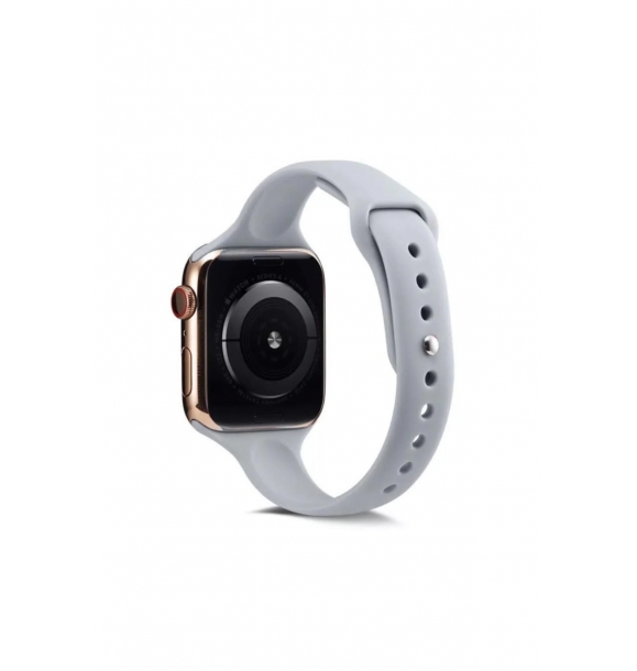 Совместимость с Apple Watch, тонкий силиконовый ремешок 38/40/41 мм | Sumka