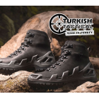 Ботинки Pro Mid Black Nubuck Tactical and Outdoor | Sumka
