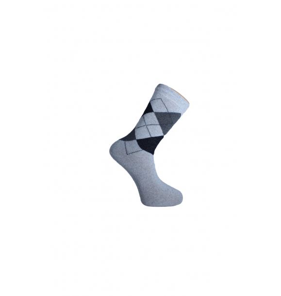 6 пар мужских носков в клетку для ежедневного использования | Sumka
