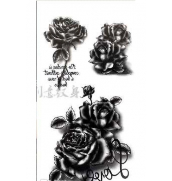 Татуировки Розы Временные Татуировки | Sumka