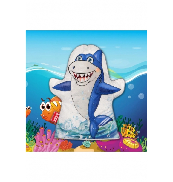 Тигровая акула, дикие животные, войлочная ручная кукла T129, обучающая игрушка. | Sumka