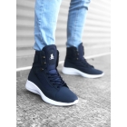 BA0600 Темно-синие короткие боксеры унисекс на шнуровке Спортивные ботинки унисекс | Sumka