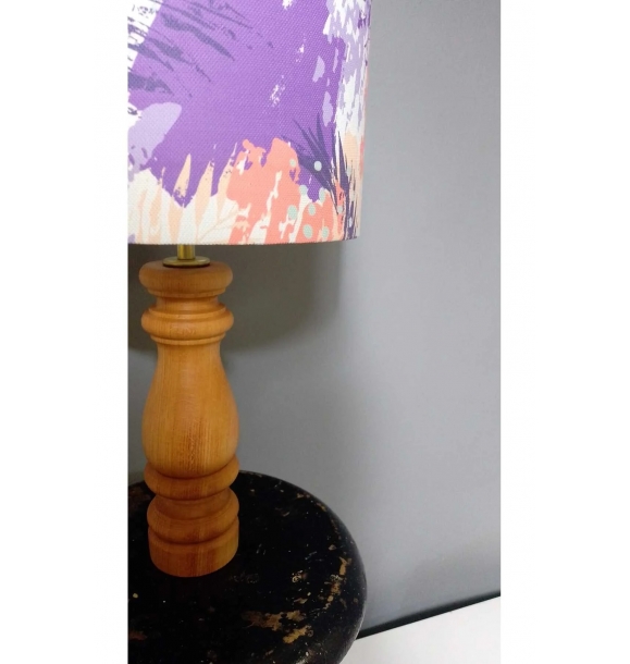 ДЕРЕВЯННЫЙ абажур из ткани Шляпа Настольная лампа Цветной абажур Шляпа ДЕРЕВЯННЫЙ абажур | Sumka