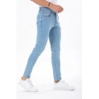 Мужские брюки Vip Skinny Fit из лайкры Ice Blue Laser | Sumka
