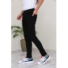 Однотонные черные мужские джинсовые брюки Skinny Fit Jean Tight Lycra | Sumka