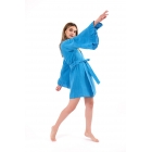 Пляжное платье-парео из муслина, кимоно с воланами, 100% хлопок | Sumka