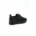 Женская черная трикотажная спортивная обувь | Sumka