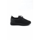 Женская черная трикотажная спортивная обувь | Sumka
