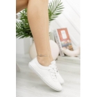 Женские белые удобные туфли из натуральной кожи | Sumka