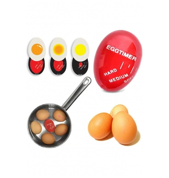 2 шт. Таймер для яиц-каскадеров Таймер для яиц Регулировка времени приготовления | Sumka