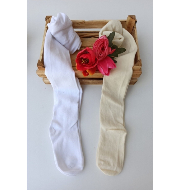 Детские носки Quikot кремово-белые 2 шт | Sumka