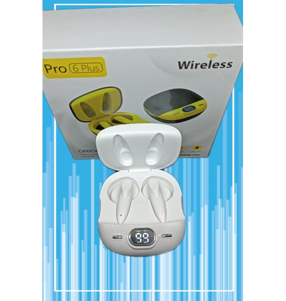 Беспроводная игровая Bluetooth-гарнитура Anycast Pro6 Plus со светодиодной подсветкой 5.0 | Sumka