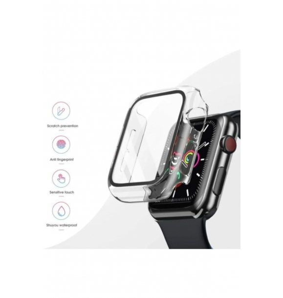 Apple Watch 2 3 4 5 6 Se совместимый умный часы с защитным экраном корпуса 44 мм. | Sumka