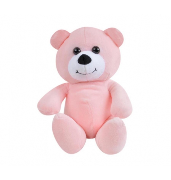 Медведь 20 см, розовый плюшевый медведь, детская игрушка. | Sumka