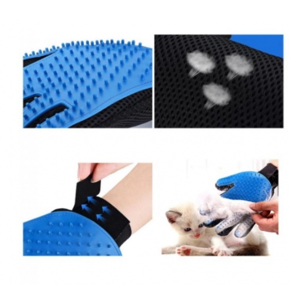 Домашний питомец перчатка для сбора шерсти кошек и собак. | Sumka