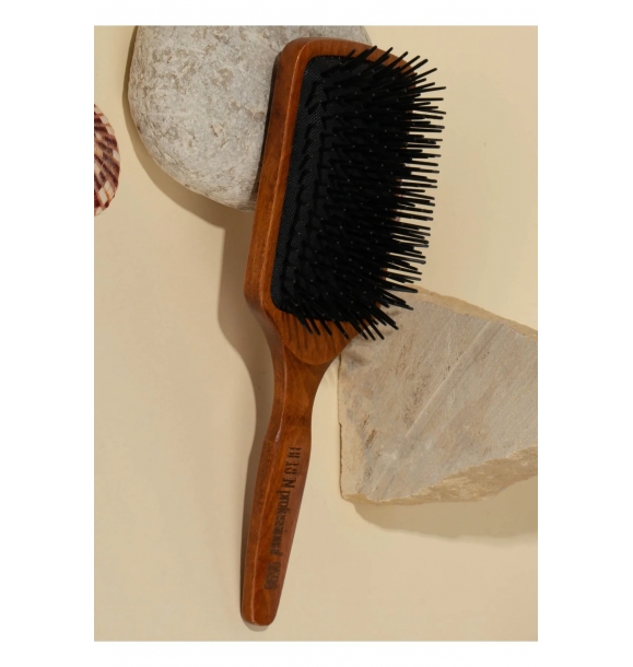 Щетка для распутывания волос, прочная, из бука, для распутывания волос, подходит для всех типов волос. | Sumka