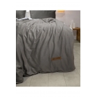 бархатный двуспальный комплект постельного белья размером 200х220 с 4 подушками | Sumka