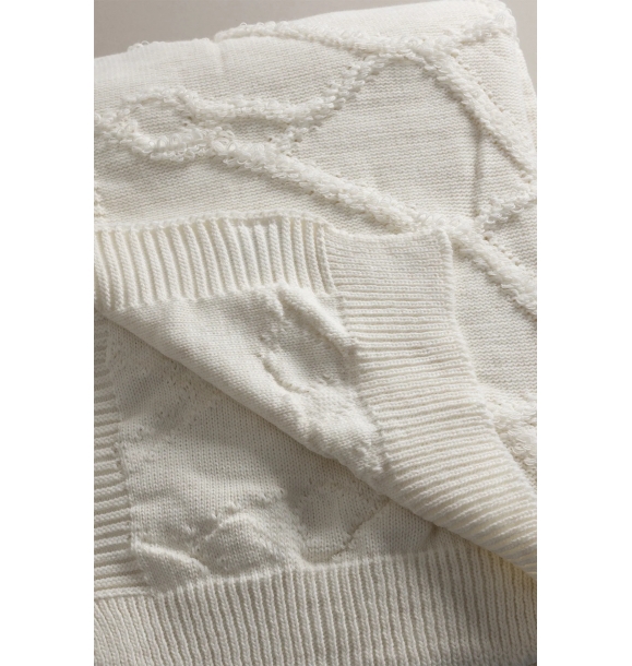 Кремовое одеяло Эспума-де-Мар для одного человека размером | Sumka