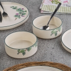 Schafer Pretty Посуда-12 предметов-с рисунком листьев | Sumka