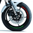 Итальянская полоска для дисков Italy Design зеленого, белого и красного цветов, стикер Çınar Extreme. | Sumka