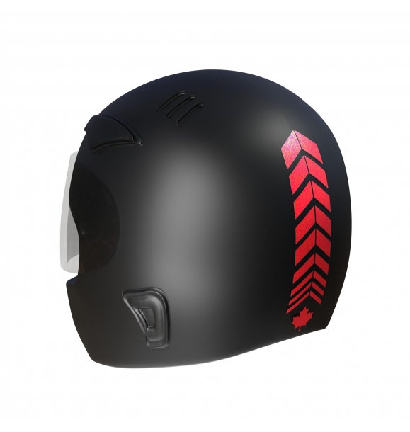 Набор наклеек Moto Rider 4 штуки, рефлективные, красные, для внутренней и внешней ободной полосы, шлема и крыльев, Çınar Extreme. | Sumka