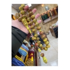 24.21 мм коллекционный кровоточащий янтарный молитвенный бусики сферической, овальной и эллиптической формы, желто-красного цвета. | Sumka