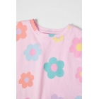 Комплект шорт для девочки с цветочным принтом | Sumka
