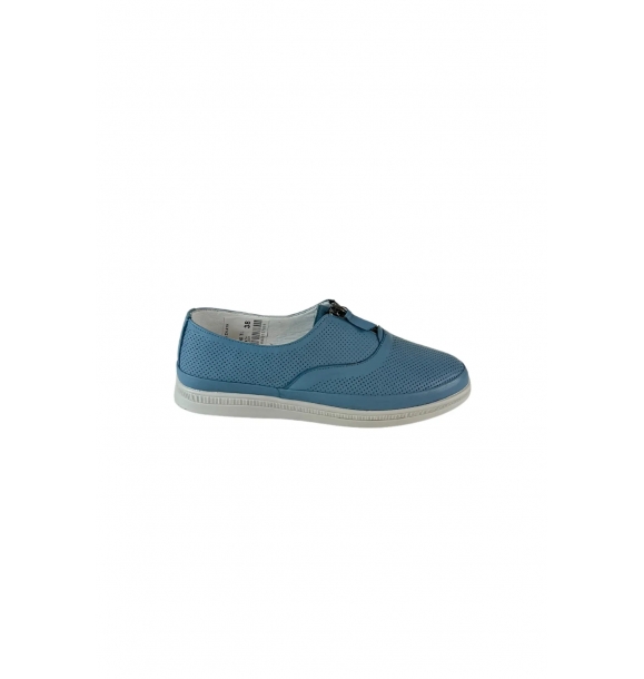 Женские повседневные туфли La Scada 172 145 синего цвета | Sumka