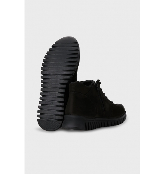 Мужские ботинки Hammer Jack 102-18810 черного цвета из нубука. | Sumka