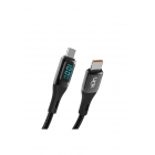 K680 Безопасный цифровой кабель для зарядки USB-C/Type-C мощностью 100 Вт. | Sumka