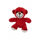 Милый красный плюшевый медвежонок игрушка. | Sumka