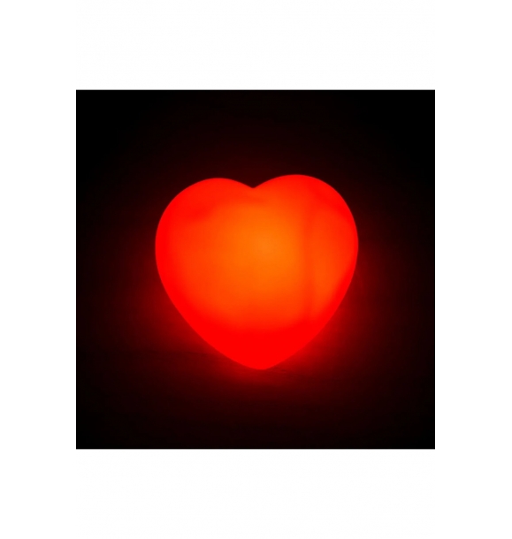 Светящаяся светодиодная свеча в форме сердца | Sumka