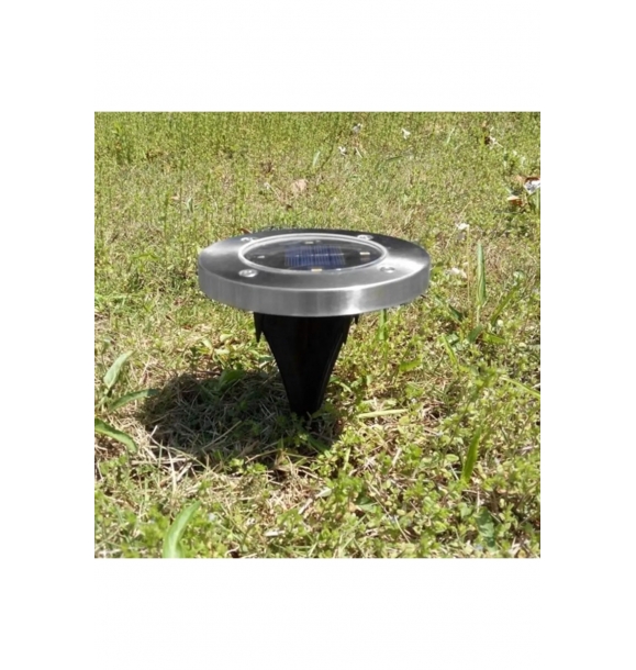 Солнечный водонепроницаемый садовый светильник с 4 светодиодами для закрепления. | Sumka