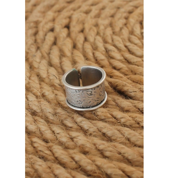 Античное серебряное кольцо для мужчин с регулируемым размером. | Sumka