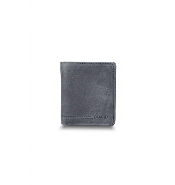 Черный мужской кошелек Tiguan Crazy Minimal Sport Leather. | Sumka