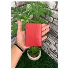 Красный кожаный кошелек | Sumka