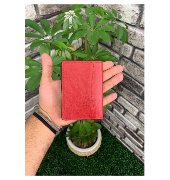 Красный кожаный кошелек | Sumka