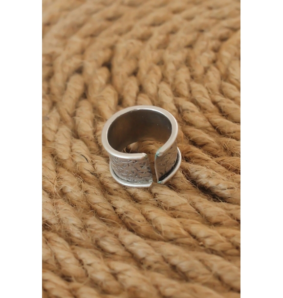 Античное серебряное кольцо для мужчин с регулируемым размером. | Sumka