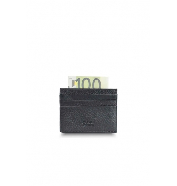 Кожаный карманный кошелек Siyah Parlak Deri G1092 | Sumka