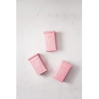 Акриловая мягкая розовая сахарная кофейная чайная банка 500 мл (с вакуумной крышкой) | Sumka