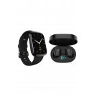 Hw13 Smartwatch черные умные часы и совместимые с Xiaomi Redmi Airdots Pro 3. | Sumka
