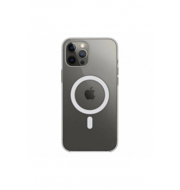 Чехол с прозрачной крышкой с функцией беспроводной зарядки Magsafe, совместимый с Apple iPhone 13. | Sumka