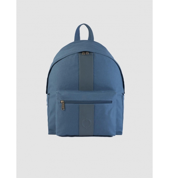 Синий мужской рюкзак с эмблемой Nors. | Sumka