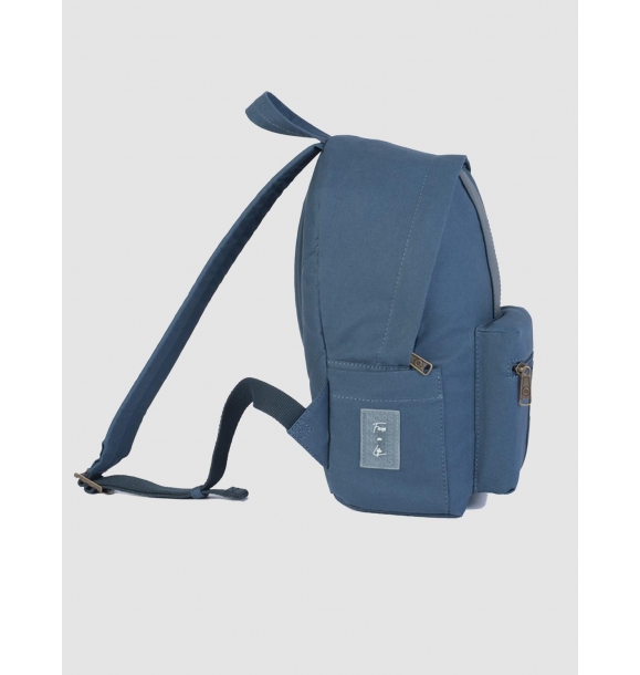 Синий мужской рюкзак с эмблемой Nors. | Sumka