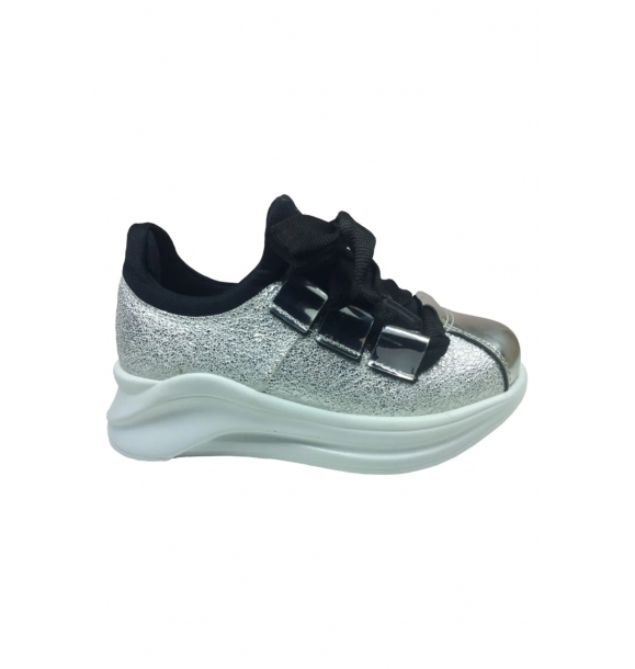 Ортопедические тапочки A.серебряные лаковые с сердечком Tnb белые детские спортивные кроссовки с низким каблуком ортопедические. | Sumka